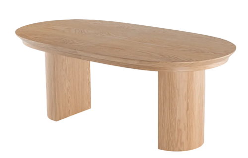 Como utdragbart matbord 200–290 cm – Natur-ek