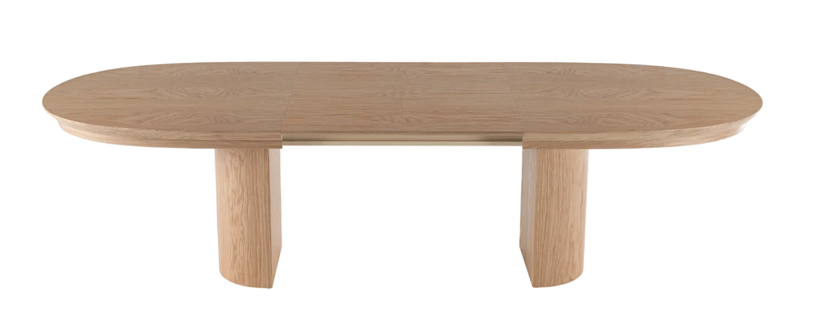 Table à manger extensible Como 200–290 cm – chêne naturel