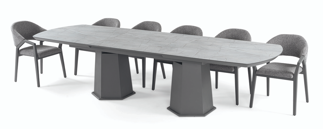 Table à manger extensible Limuzin 220–322 cm