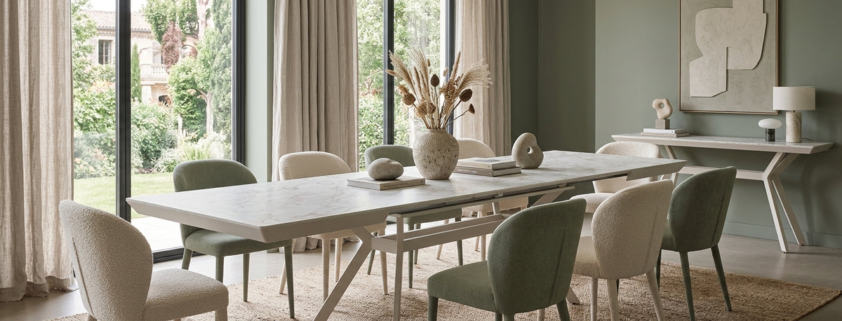Table à manger extensible Mango 160–360 cm