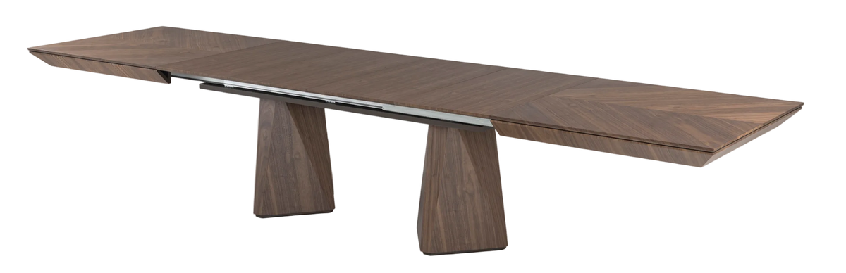 Table à manger extensible Diamond 200–400 cm – noyer américain