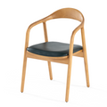 Wood dining chair