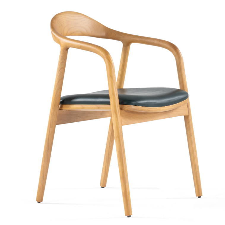 Wood dining chair