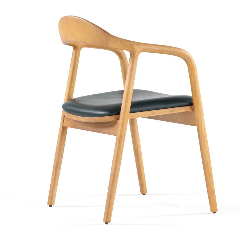 Wood dining chair